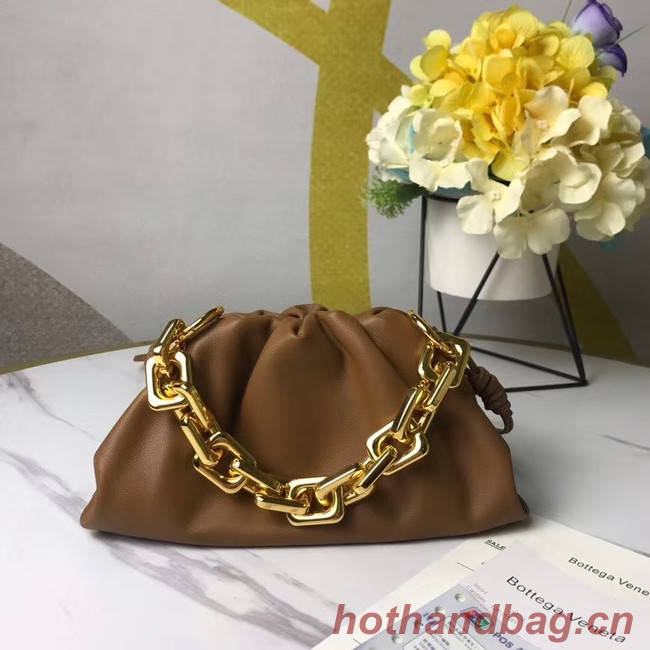 Bottega Veneta THE MINI CHAIN POUCH 620229 brown