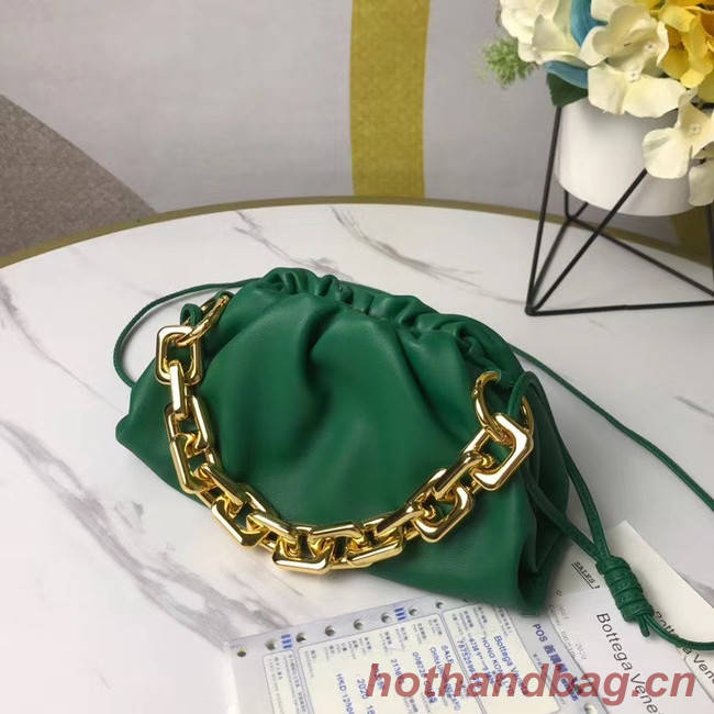 Bottega Veneta THE MINI CHAIN POUCH 620229 green