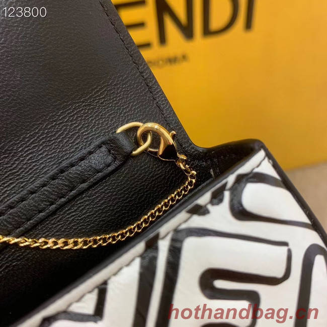 FENDI NANO BAGUETTE CHARM nappa leather 7AR844