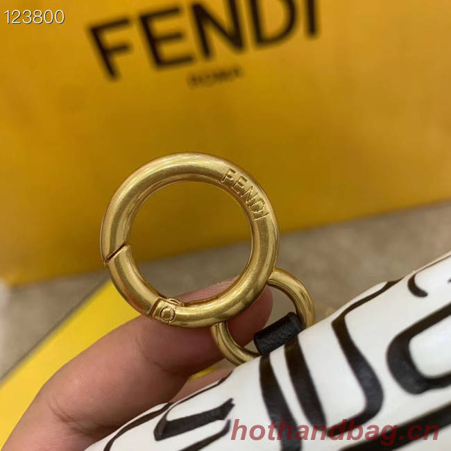 FENDI NANO BAGUETTE CHARM nappa leather 7AR844