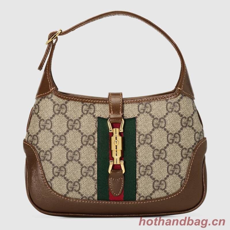 Gucci Jackie 1961 mini hobo bag 637092 brown