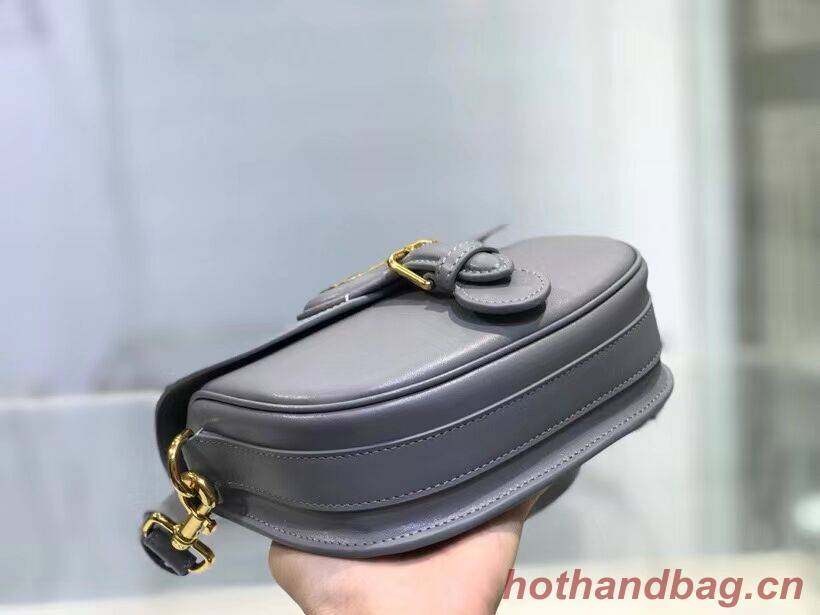 SMALL DIOR BOBBY BAG Gray Box Calfskin Gray Box Calfskin M9317