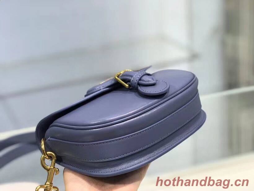 SMALL DIOR BOBBY BAG Gray Box Calfskin Gray Box Calfskin M9317 blue