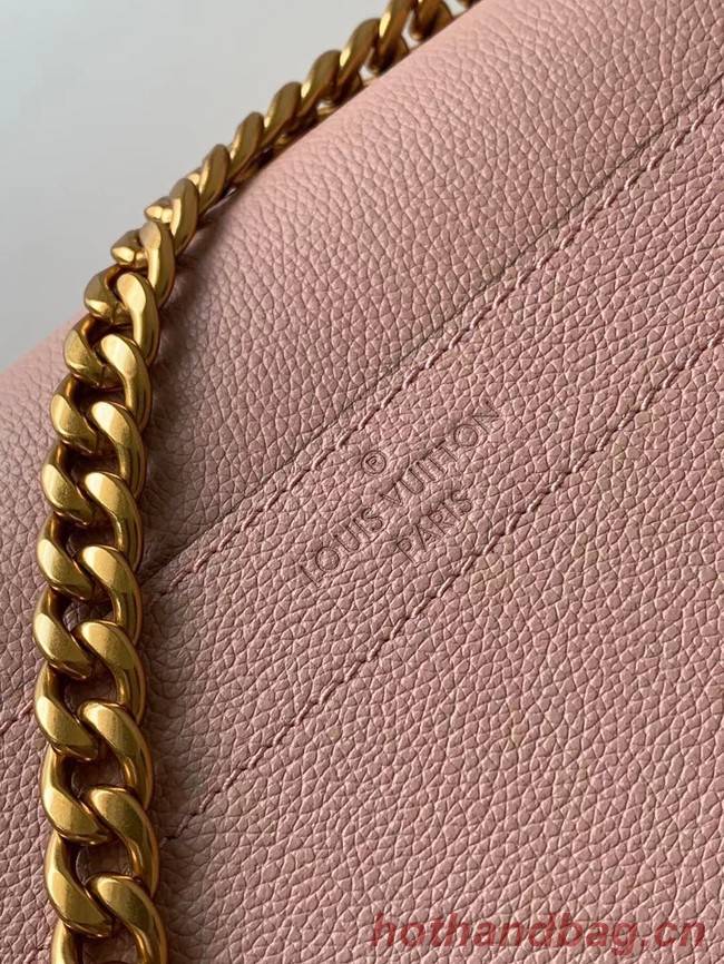 Louis Vuitton Original Lockme chain small handbag M57067 pink