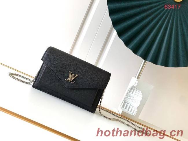 Louis Vuitton Original MYLOCKME Chain Bag M63471 black