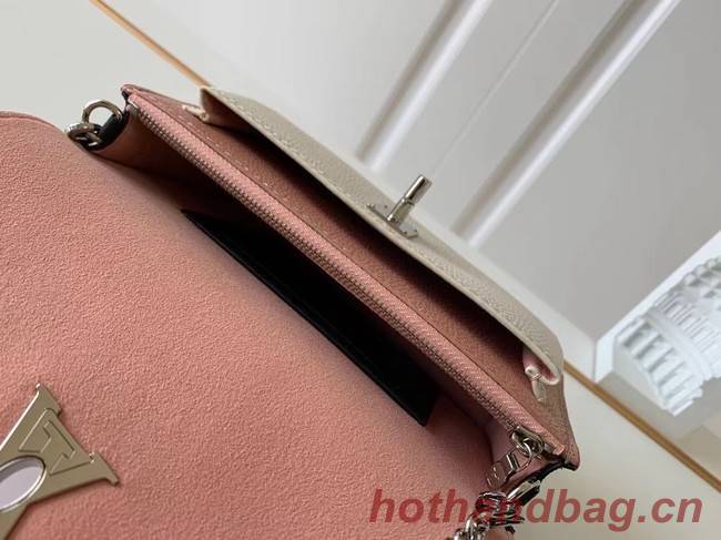 Louis Vuitton Original MYLOCKME Chain Bag M63471 pink&white