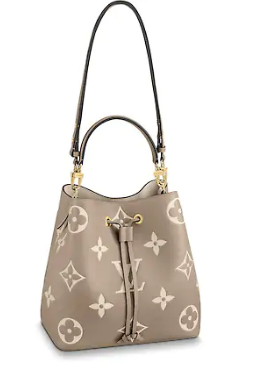 Louis Vuitton Original Monogram Empreinte NEONOE M45497 GREY