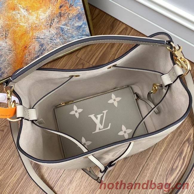 Louis Vuitton Original Monogram Empreinte NEONOE M45497 GREY