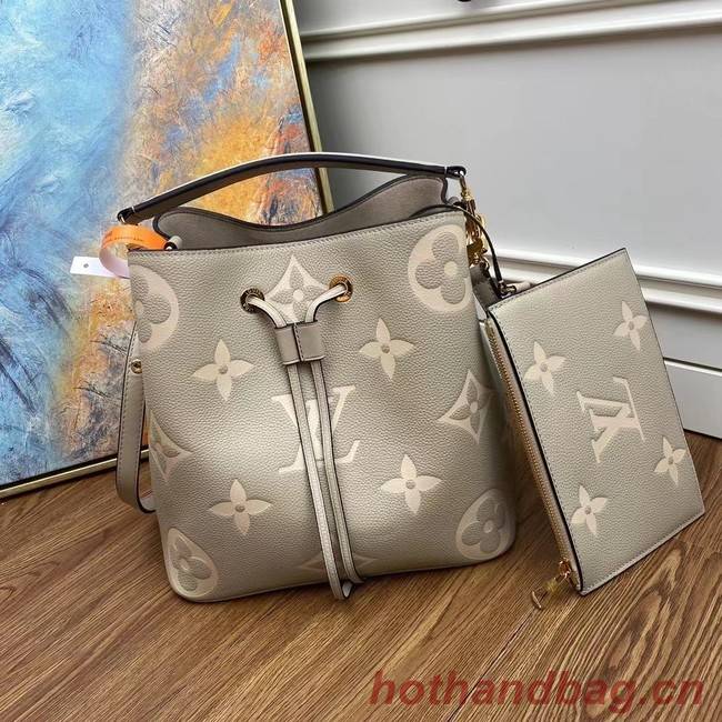 Louis Vuitton Original Monogram Empreinte NEONOE M45497 GREY