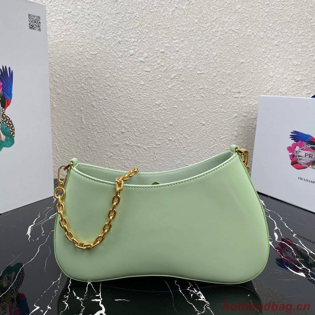 Prada Saffiano leather shoulder bag 2BC148 green