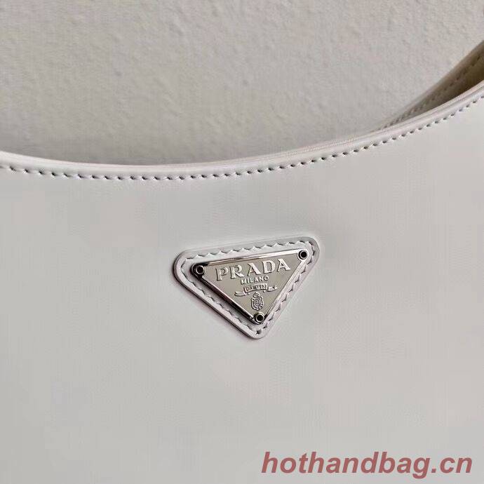 Prada Saffiano leather shoulder bag 2BC499 white