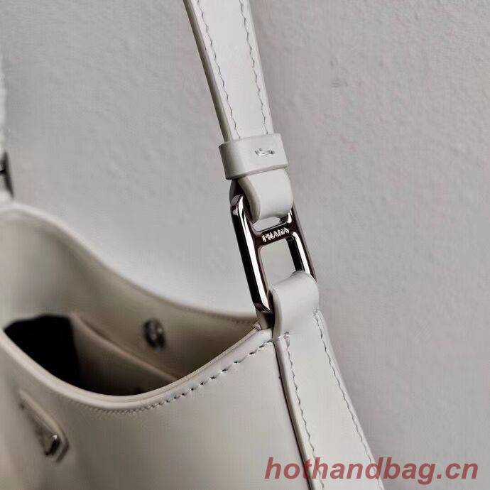 Prada Saffiano leather shoulder bag 2BC499 white