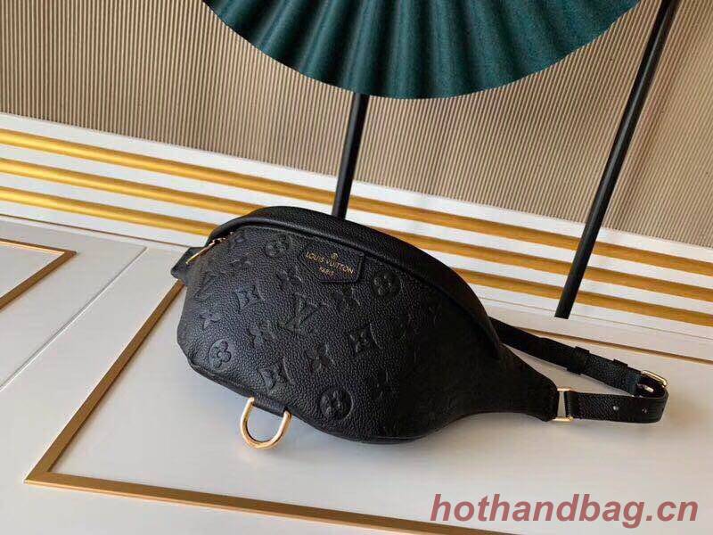 Louis Vuitton Original Monogram Empreinte BUMBAG Pocket M44836 black