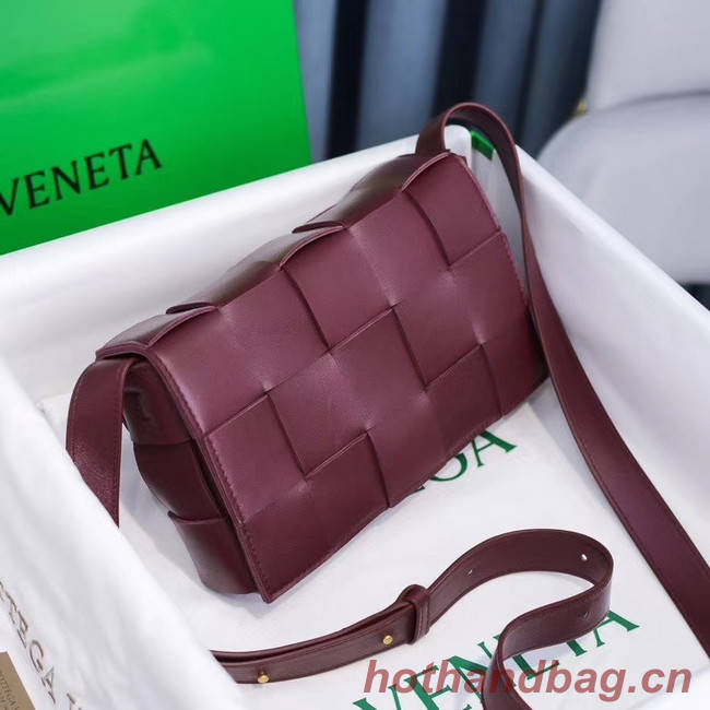 Bottega Veneta BORSA CASSETTE 578004 BORDEAUX