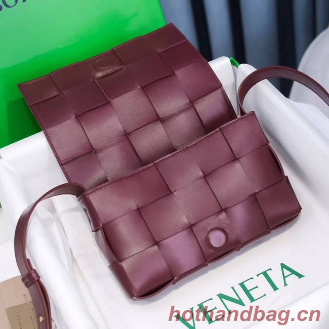 Bottega Veneta BORSA CASSETTE 578004 BORDEAUX