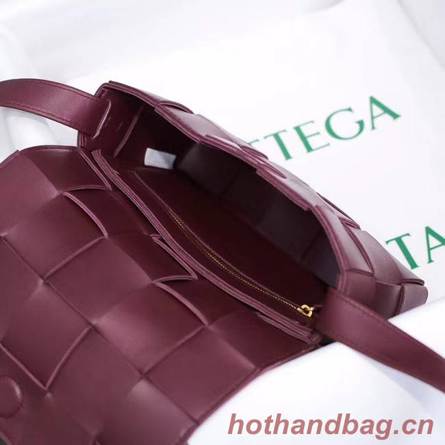 Bottega Veneta BORSA CASSETTE 578004 BORDEAUX