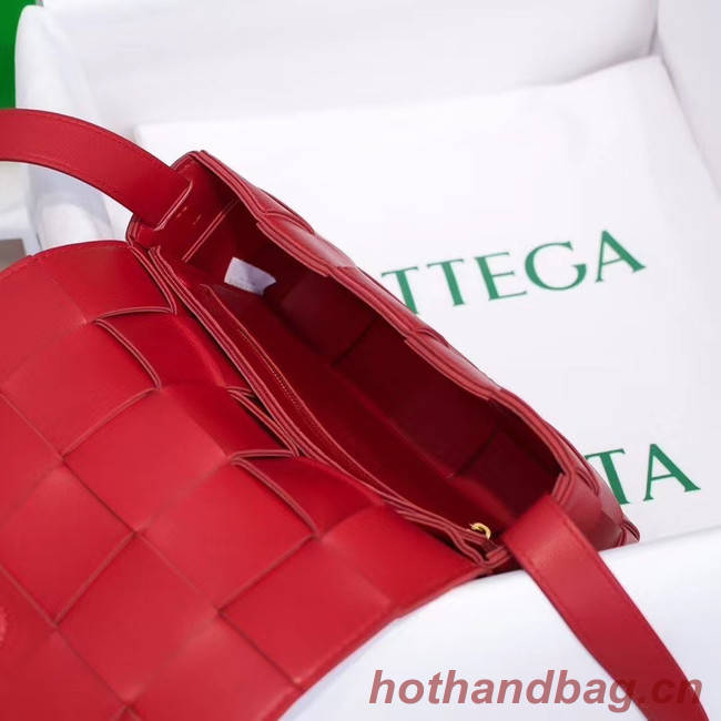 Bottega Veneta BORSA CASSETTE 578004 BRIGHT RED