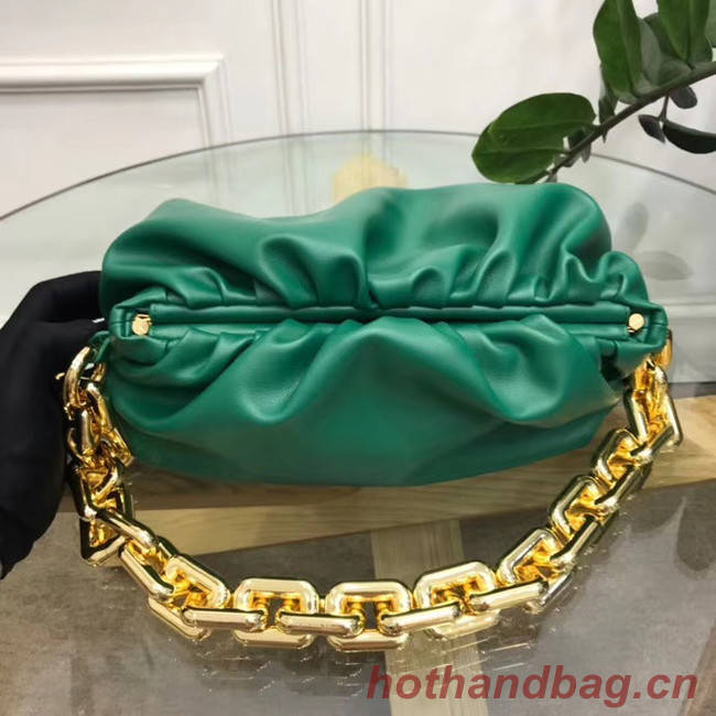 Bottega Veneta THE CHAIN POUCH 620230 blackish green