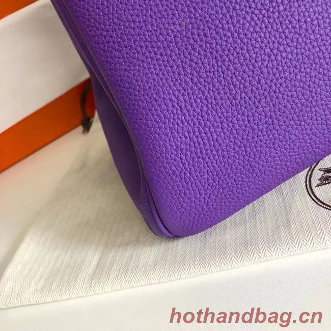 Hermes Birkin Bag Original Leather 35CM 17825 purple