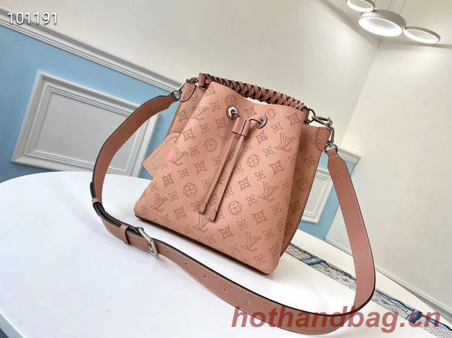 Louis Vuitton MURIA Mahina perforated calf leather M55800 pink