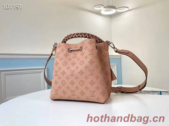 Louis Vuitton MURIA Mahina perforated calf leather M55800 pink