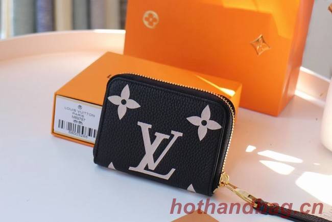 Louis Vuitton Original LV CRAFTY ZIPPY M69797 black