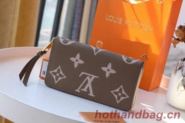 Louis Vuitton Original ZIPPY wallet M69794 Khaki