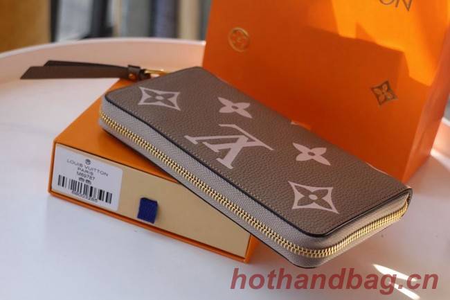 Louis Vuitton Original ZIPPY wallet M69794 Khaki