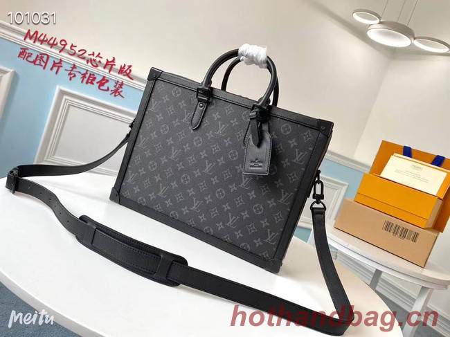 Louis Vuitton SOFT TRUNK briefcase M44952 black