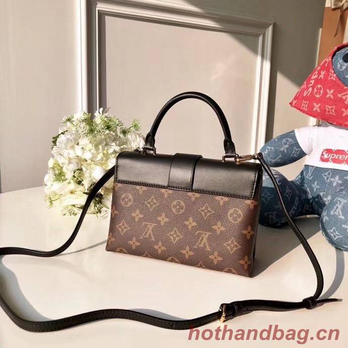 Louis Vuitton Top Quality Monogram Canvas LOCKY BB M44080 Black