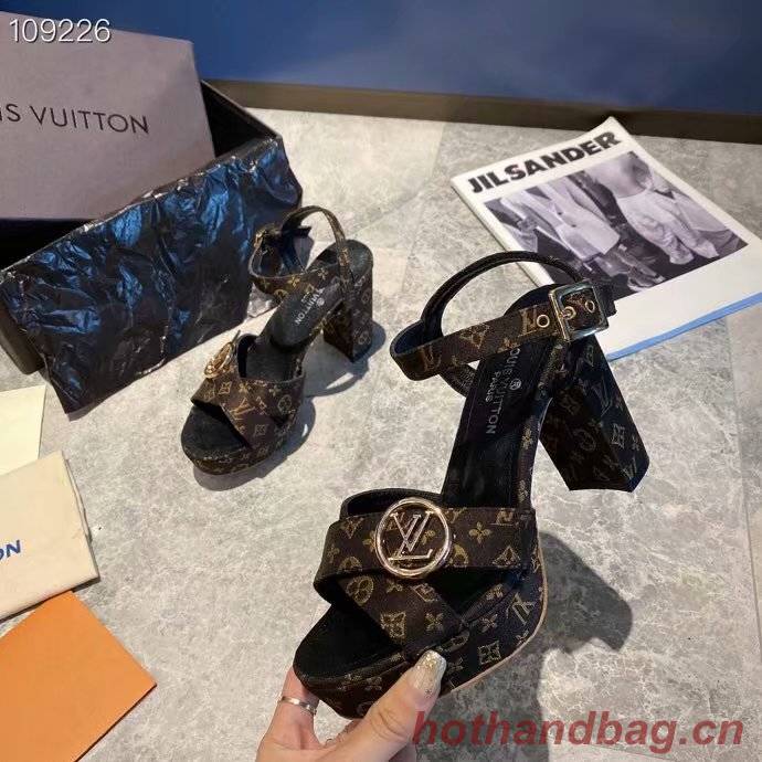 Louis Vuitton Shoes LV1042DS-1 Heel height 9CM