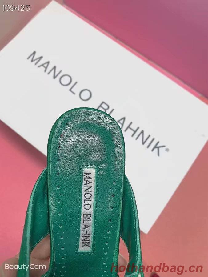 Manolo Blahnik Shoes MB160QG-2 Heel height 8CM