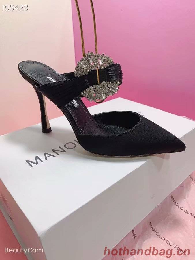 Manolo Blahnik Shoes MB160QG-4 Heel height 8CM