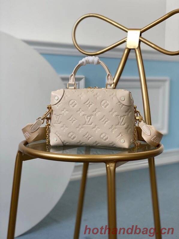 Louis Vuitton Original PETITE MALLE SOUPLE M45394 Cream