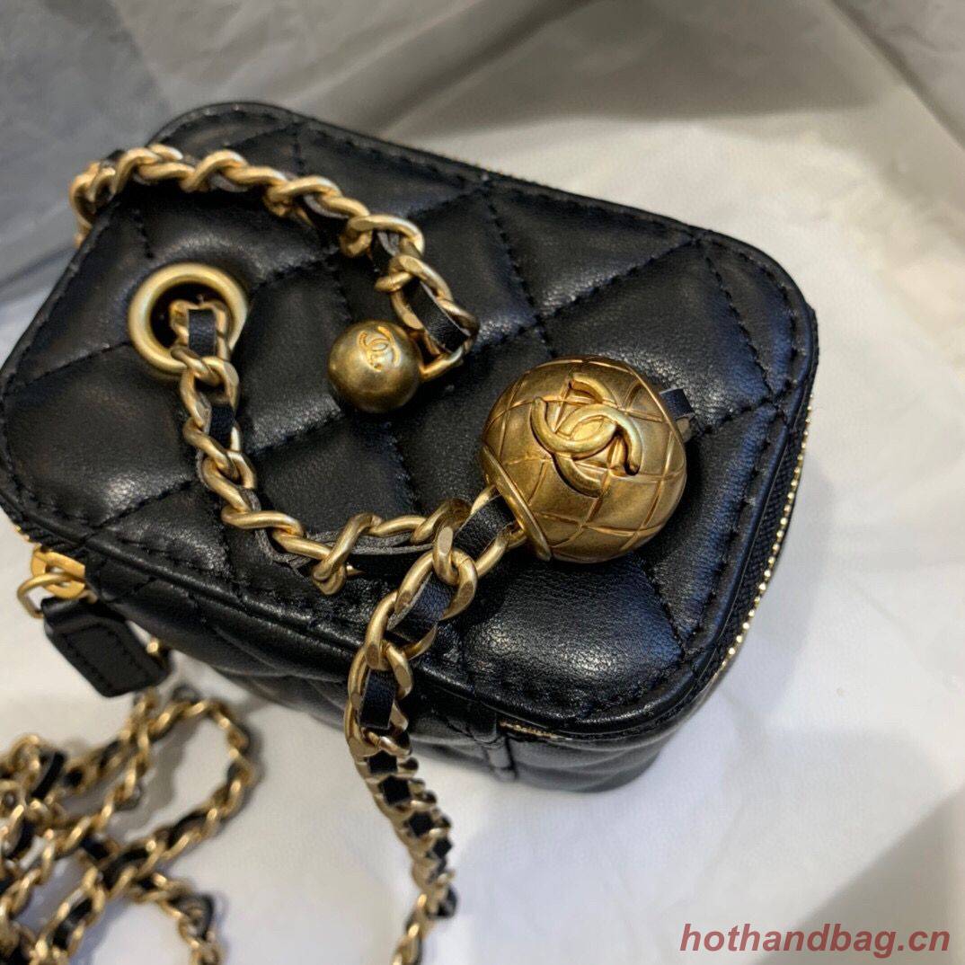 Chanel Original Small classic chain box handbag AP1447 black