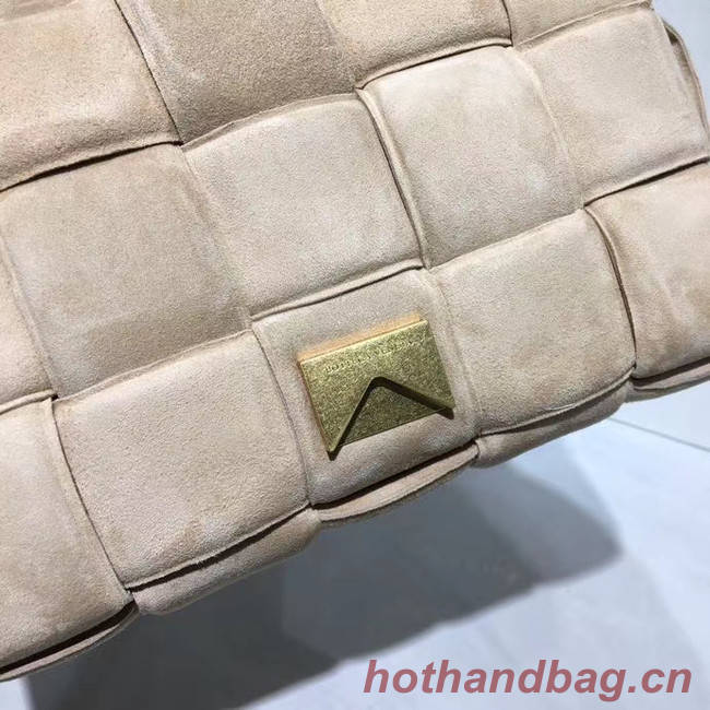 Bottega Veneta PADDED CASSETTE BAG suede 591970 Plaster