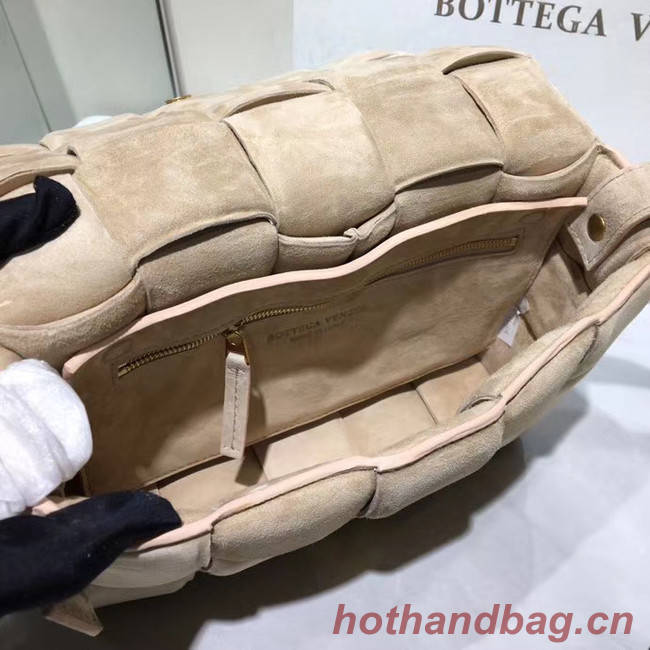 Bottega Veneta PADDED CASSETTE BAG suede 591970 Plaster