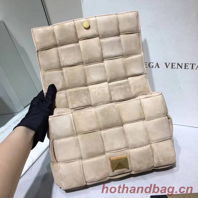 Bottega Veneta PADDED CASSETTE BAG suede 591970 Plaster