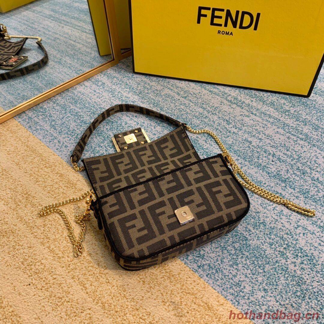 FENDI fabric bag 8BR600 brown