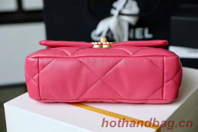 Chanel 19 flap bag AS1161 Coral