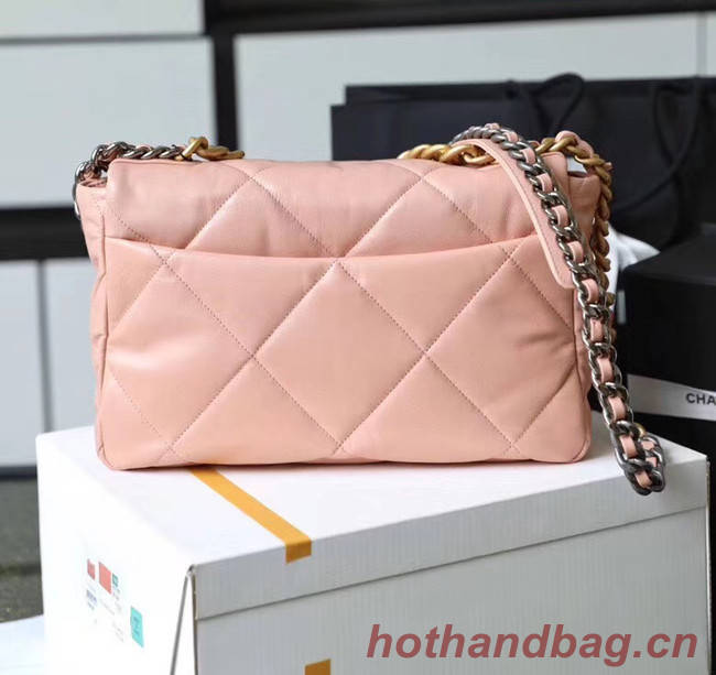 Chanel 19 flap bag AS1161 pink