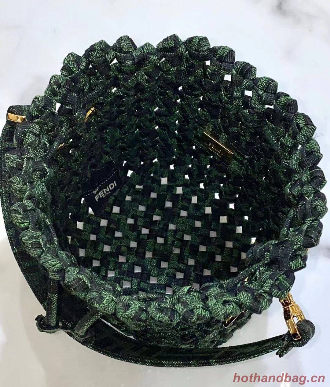 FENDI fabric bag 8BR881 green