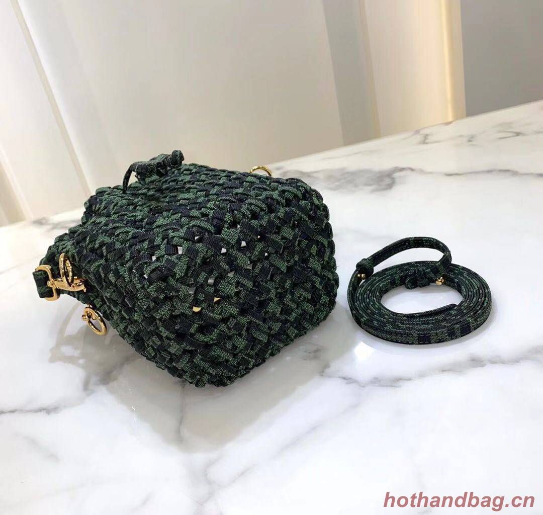 FENDI fabric bag 8BR881 green