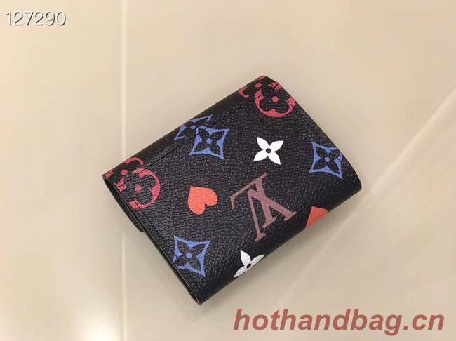 Louis Vuitton GAME ON ZOE WALLET M80278 black