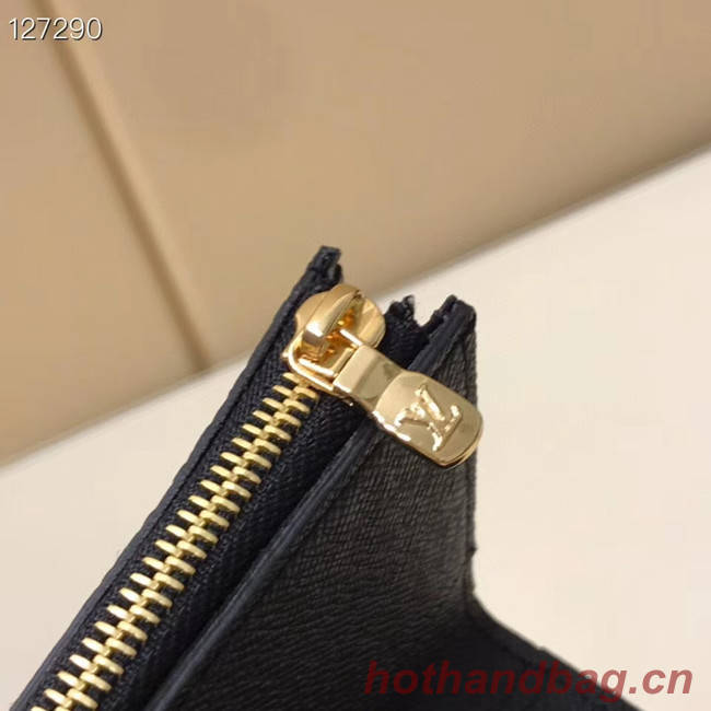 Louis Vuitton GAME ON ZOE WALLET M80278 black