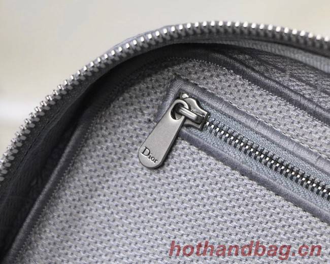 Dior Oblique Embroidered DIORTRAVEL VANITY CASE S5480  grey