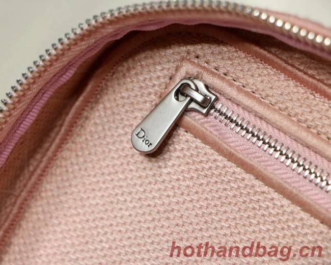 Dior Oblique Embroidered DIORTRAVEL VANITY CASE S5480  pink