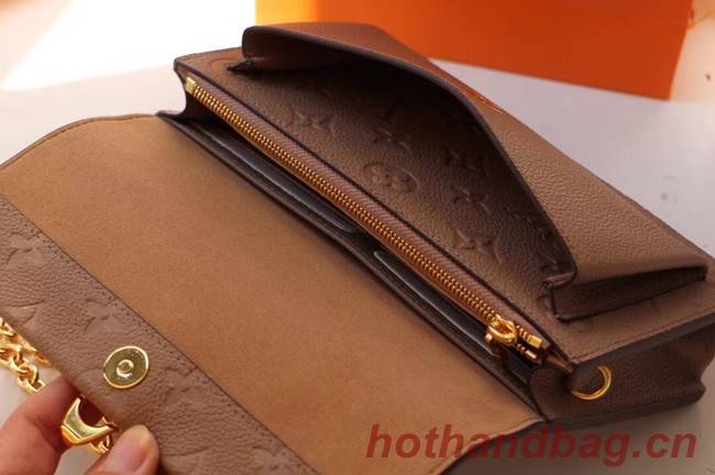 Louis vuitton VAVIN CHAIN WALLET M67841 Camel