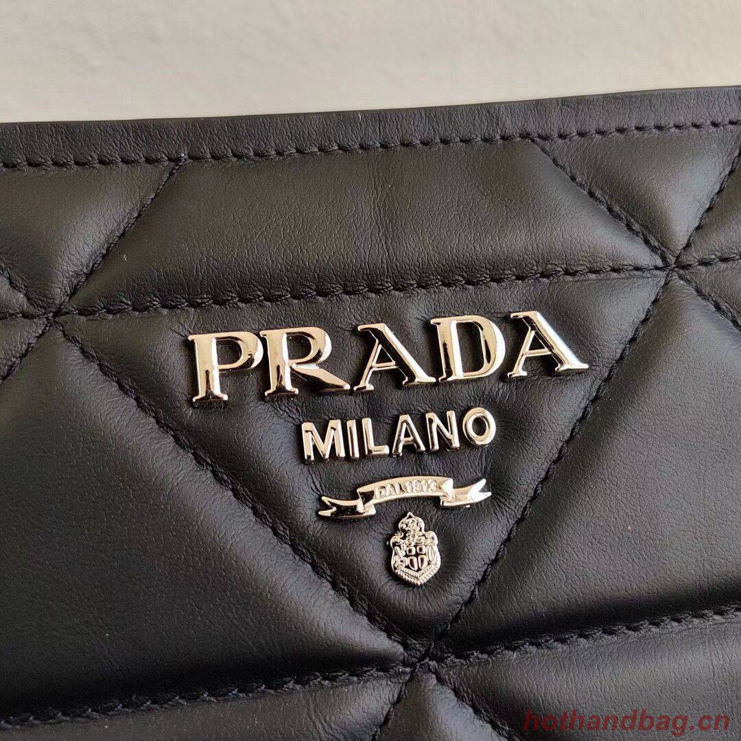 Prada Spectrum small leather bag 1BA311 black