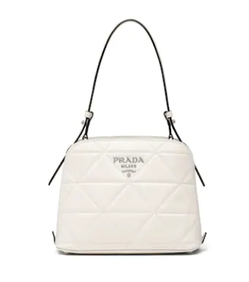 Prada Spectrum small leather bag 1BA311 white